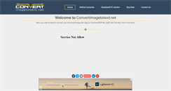 Desktop Screenshot of convertimagetotext.net